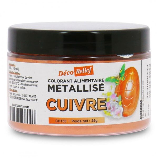 COLORANTE COBRE METALIZADO 25GR