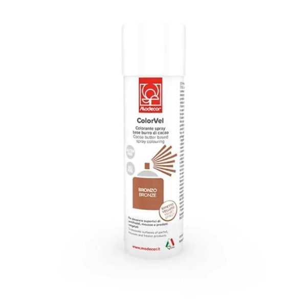 SPRAY TERCIOPELO PERLADO BRONCE 250 ml.