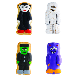 Alternative view of MOLDE PARA POPS DE GALLETAS - MONSTRUOS HALLOWEEN