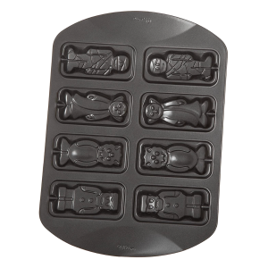 MOLDE PARA POPS DE GALLETAS - MONSTRUOS HALLOWEEN