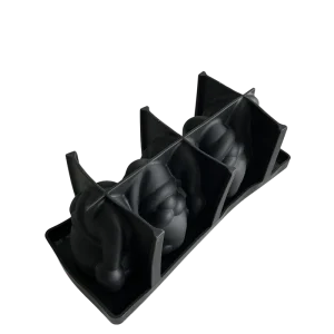 Alternative view of MOLDE TRONCO 3D SANTA CLAUS