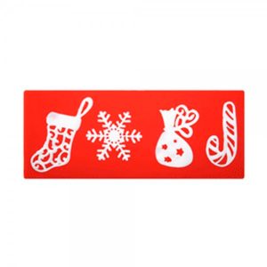 MOLDE DE SILICONA NAVIDAD 2.0 PARA SWEET LACE MODECOR
