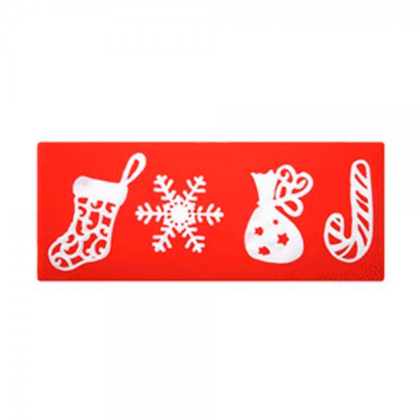 MOLDE DE SILICONA NAVIDAD 2.0 PARA SWEET LACE MODECOR