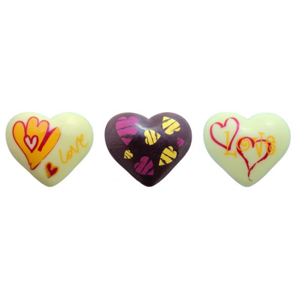CORAZON PLACAS 6 DIBUJOS