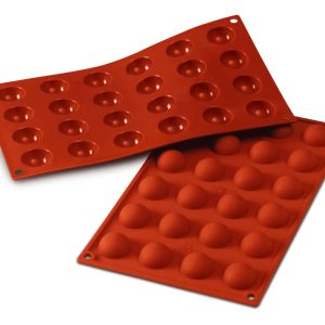 Molde de silicona Pavoni semiesferas