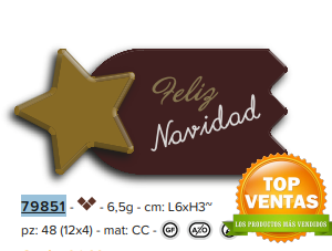 TARGETA COMETA FELIZ NAVIDAD 48PZ  MODECOR