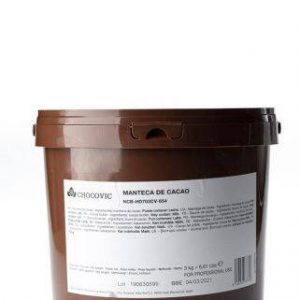 MANTECA DE CACAO CHOCOVIC 3KG