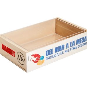 CAJA MARISCO IMPRESA 8 UDS 21X13X5CM - Imagen 3