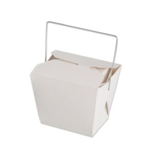 NOODLE BOX XL BLANCO C/ASA 100 UDS