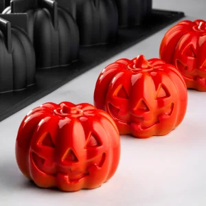 Calabaza Pumpkin molde de silicona . Hallowen. Dekoeurop