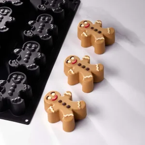Molde de silicona gingerman. Pavoni. Dekoeurop
